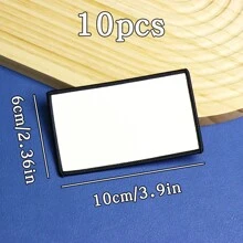 Parches de tela (de planchar), 10 formas de parches en blanco para sublimación, accesorios de ropa, apliques DIY, parches para coser y reparar para manualidades DIY, ropa, chaquetas, vaqueros, vestidos, bolsas, mochilas, sombreros, decoraciones, regalos del Día de San Valentín - Multicolor - Ver 21