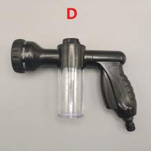 宠物狗淋浴喷雾器可调节高压喷雾器喷嘴软管狗淋浴枪洗花园动物马车清洁工具 - 水槍 - 查看 8