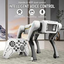 Music& Dance Robot Dog , Programmable Interactive & Smart  Robots, Remote, APP Control, Voice Commands, Electronic Pets  Robotic Dogs - White - View 2
