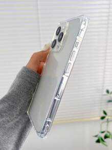 1 件粉色 TPU 软保护手机壳,防摔、防汗、防指纹、耐磨、不褪色,适用于 17 Pro Max/17 Pro/17 Air/17/16 Pro Max/16 Plus/16/15 Pro Max/15 Pro/15/14 Pro Max/14 Pro/14/13/12/11 - 無色 - 查看 5