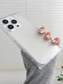 1 件粉色 TPU 软保护手机壳,防摔、防汗、防指纹、耐磨、不褪色,适用于 17 Pro Max/17 Pro/17 Air/17/16 Pro Max/16 Plus/16/15 Pro Max/15 Pro/15/14 Pro Max/14 Pro/14/13/12/11 - 無色 - 查看 6