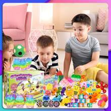 1000+ PCS Party Favors,Fidget Toys Pack,Christmas Stocking Stuffers, Christmas Gift, Birthday Gift, Treasure Box,Goodie Bag Stuffers, Carnival Prizes, Toys Filler Sensory Toy For Classrooom - 綠色 - 查看 4