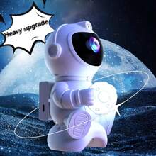 Astronaut Galaxy Projector Nebula Ceiling Galaxy Light Projector Bluetooth USB Valentine's Day Gift For Boyfriend/Girlfriend - White - View 3