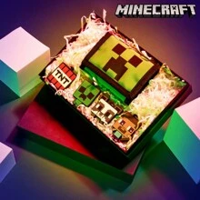 Minecraft Wallets Card Slots Wallet Zip Coin Pocket Creeper Keyrings Gamer Accessories Gift Set Gaming Gift - Multicolor - View 2