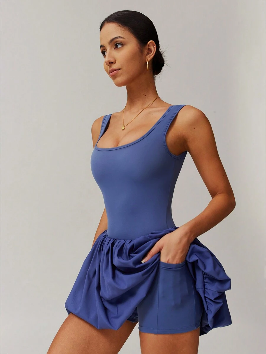 MASKERT 女士连衣裙网球服运动服瑜伽服网球服运动套装透气舒适亲肤