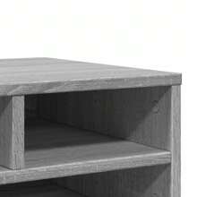 Grey Sonoma Engineered Wood Printer Stand 49x40x22.5 Cm Modern Design Space Saving Solution - Grey - View 7