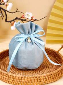 5 chiếc Túi đựng kẹo cưới, Túi đựng quà có dây rút đựng kẹo, sô cô la, đồ trang sức nhỏ thích hợp cho đám cưới, sinh nhật, tiệc kỷ niệm Ngày lễ tình nhân - Nhiều màu - Xem 13