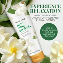 Bodycology Shea Butter Body Cream, Pure White Gardenia, 8 Oz. - 純白梔子花 - 查看 3