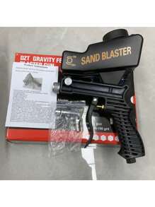 Pequeña pistola neumática de arena portátil con gravedad, herramienta de ferretería - Tipo A - Ver 12