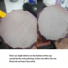 Imitation Mineral Crystal Coffee Resin Cup Large Capacity 400ml, Asymmetrical Creative Design Novel Coffee Cup Mug (Including Liner) - Multicolor - View 11