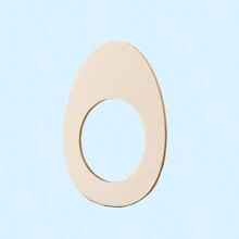 10pcs Easter Wooden Napkin Rings Bunny, Chicken And Elephant Design DIY Party Home Decor Tableware Accessories - Multicolor - View 6