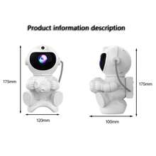 Astronaut Galaxy Projector Nebula Ceiling Galaxy Light Projector Bluetooth USB Valentine's Day Gift For Boyfriend/Girlfriend - White - View 11