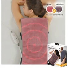 Heating Pad With Massage And Weight Function, Hand Warmer, Graphene Timed Physiotherapy Therapy Blanket, Thermal Blanket For Neck And Back Pain Relief