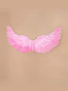 1pc Adult Angel Feather Wings Decor, Stage Performance, Photography Prop - Multicolor - View 12