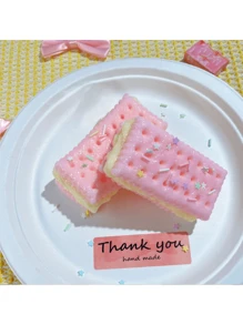 Juguete de apretón, fidget sensorial Kooka Cookie, bolsa ciega TPR Squishies, juguetes antiestrés, galleta suave, pata suave, apretón - Multicolor - Ver 4