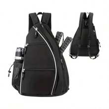 1PC Classic Pickleball Bags - Pickleball Bags For Both Women And Men, Travel Pickleball Racket Cases, Pickleball Bags For Pickleball Rackets And Tennis Rackets, Portable Pickleball Sling Bags. - Multicolor - View 10