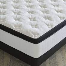 1Piece 12 Inch Hybrid Mattress With Memory Foam & Heavier Coils, Ergonomic Design For Pressure Relief, Medium Firm Feel - Full - View 3