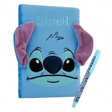 Disney Stitch 3D Notebook With Pen , Back To School Gifts - Blue - View 1