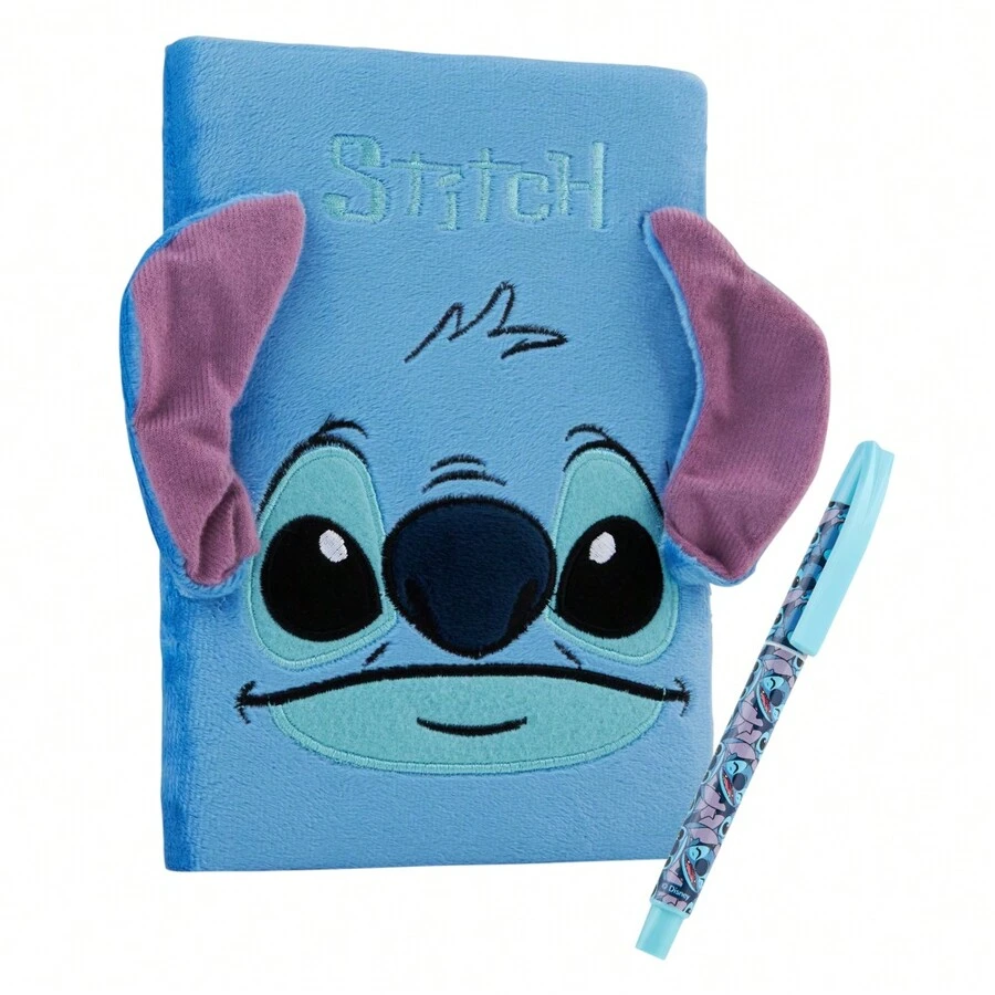 Disney Stitch 3D Notebook With Pen , Back To School Gifts - Blue - View 1