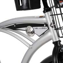 Huffy 26" Nel Lusso Cruiser Bike, Fits Riders 5'0"+, Matte Black, Adult, Men's - Silver - View 10
