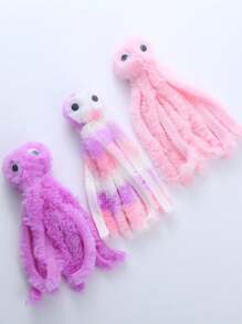 1 件多色毛绒宠物娃娃，可爱章鱼形状猫娃娃，适合猫妈妈，狗妈妈，爱猫人士，爱狗人士，最佳猫妈妈，最佳狗妈妈，酷 - 彩色 - 查看 5