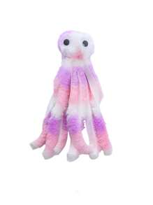 1 件多色毛绒宠物娃娃，可爱章鱼形状猫娃娃，适合猫妈妈，狗妈妈，爱猫人士，爱狗人士，最佳猫妈妈，最佳狗妈妈，酷 - 彩色 - 查看 7