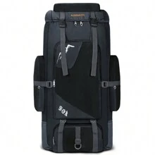 70L Hiking Backpack Camping Backpack Large Capacity Lightweight Travel Backpacks For Men - Black - View 1