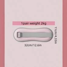 Pesas para piernas con ganchos de cierre, aptas para entrenamiento de manos y tobillos, equipo de fitness con peso multiuso para ejercicio, baile y correr, ideales para mejorar la fuerza y la resistencia - Multicolor - Ver 2