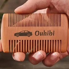 1pc Custom Name Premium Beard Care Comb Best Men Gift, Personalized Beard Grooming Kit, Men's Shaving Kit, Best Man Gift Beard Comb, Groomsmen Gifts, Christmas Gifts