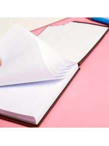 1 件巧克力棒形笔记本 - 香味，哑光饰面，网格页，创意学生迷你记事本，便携式记事本 - 彩色 - 查看 4