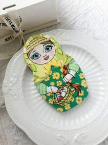 1 件可爱俄罗斯套娃装饰 3D 浮雕金箔装饰大尺寸树脂冰箱贴，适合装饰、节日、返校礼物 - 多色 - 查看 17