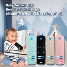 1 件新生儿牙胶玩具带遥控器，婴儿牙齿护理，适合作为圣诞节、万圣节、复活节的男孩和女孩的礼物 - C01 - 查看 2