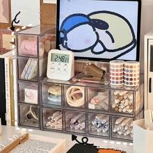 1 件文具收纳盒，休闲家居收纳盒