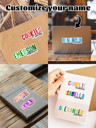 Personalized Birthday Girl Sticker For Birthday Goodie Bag Pink Birthday Party Favor Girly Birthday Happy Birthday Photo Sticker For Girl