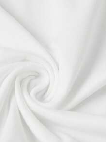 Cat Graphic Print Women's Two Piece T-Shirt, Short Sleeve Round Neck Casual Top For Summer And Spring, Women's Clothing - White Rose Gold - View 6