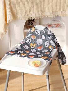 1 Stück Overall Baby Esslatz zum Füttern, Lätzchen mit langen Ärmeln befestigt sich am Hochstuhl und Tisch, Entwöhnungslätzchen