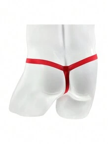 1pc Men's Customized Sexy Underwear Men's Sexy Reindeer Thong Christmas Gift Customization Exclusive Name Valentine's Day Gift