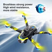 Multi-Function Drone Screen Control K15 Upgraded Electric Tunable Dual Camera Foldable Flying Toy, Remote Control Quadcopter Mini Drone With Brushless Motor And Memory Card, 3D Flip, Obstacle Avoidance, Headless Mode, Altitude Hold, Drone, One-Click Take-Off/Landing, Zero-Base Beginner Gift Party Birthday Halloween Christmas Holiday Gift