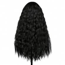 28 英寸长发卷发假发 耐热纤维 角色扮演服装派对假发 适合日常使用 发型设计