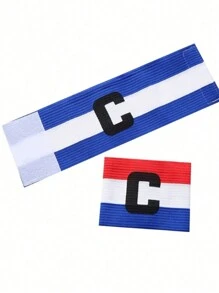 1pc Basketball/Football Captain Armband With Hook And Loop, Colorful Sleeve Badge For Sports Game - Multicolor - View 10