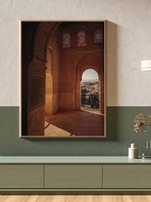 Nghệ thuật trang trí phong cách Ả Rập sa mạc trừu tượng, Nghệ thuật treo tường Rama, Trang trí nhà hiện đại theo xu hướng quốc tế, Quà tặng áp phích Rama, Thích hợp cho phòng ngủ, phòng khách và các phòng khác, Trang trí Rama, Không có khung - Nhiều màu - Xem 18