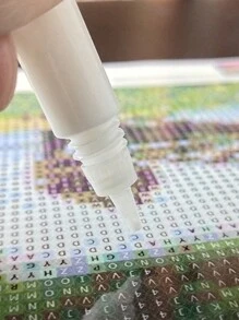 2/5pcs Diamond Painting Glue, Diamond Embroidery Glue For Cross Stitch, Jewelry Glue For Diamond Painting, 5D Diamond Painting And Pearl Art Accessories