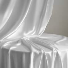 Multicolor & Size Wedding Satin Tablecloth Shiny Bridal Banquet Table Cover For Reception & Party Decor Rectangular/Round Solid Color Glossy Tablecloth For Formal Dining