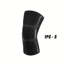1 pezzo manicotto per ginocchio a compressione, supporto articolare del ginocchio altamente elastico, adatto per corsa, basket, sollevamento pesi, palestra, allenamento