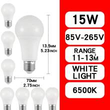 4 pezzi/8 pezzi Lampadina E27 LED AC 220V 240V 18W 15W 12W 9W 6W 3W Faretto per illuminazione domestica, lampada da tavolo