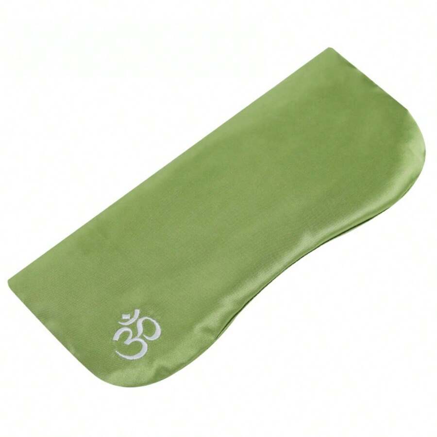 Almohada para los ojos de yoga, rellena de lavanda y manzanilla, ayuda a eliminar los círculos oscuros y el cansancio ocular, máscara para los ojos relajante