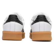 Adidas Originals SAMBA XLG 三葉草男鞋女鞋 情侶運動鞋復古休閒鞋 IE1377 - 白色/黑色 - 查看 5