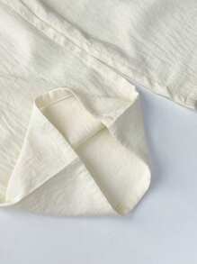 Young Girl 2Pcs Casual Woven Fabric Plain Camisole & Trousers Set For Summer