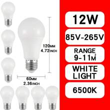 4 pezzi/8 pezzi Lampadina E27 LED AC 220V 240V 18W 15W 12W 9W 6W 3W Faretto per illuminazione domestica, lampada da tavolo
