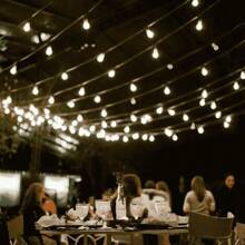 Clothesline Lights Lighting Cord 10 Sockets Black 10m - 110/220V - 彩色 - 查看 6